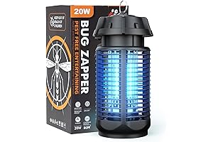 Portable Mosquito Lamp: Meilen 20W Electric Mosquito Zapper