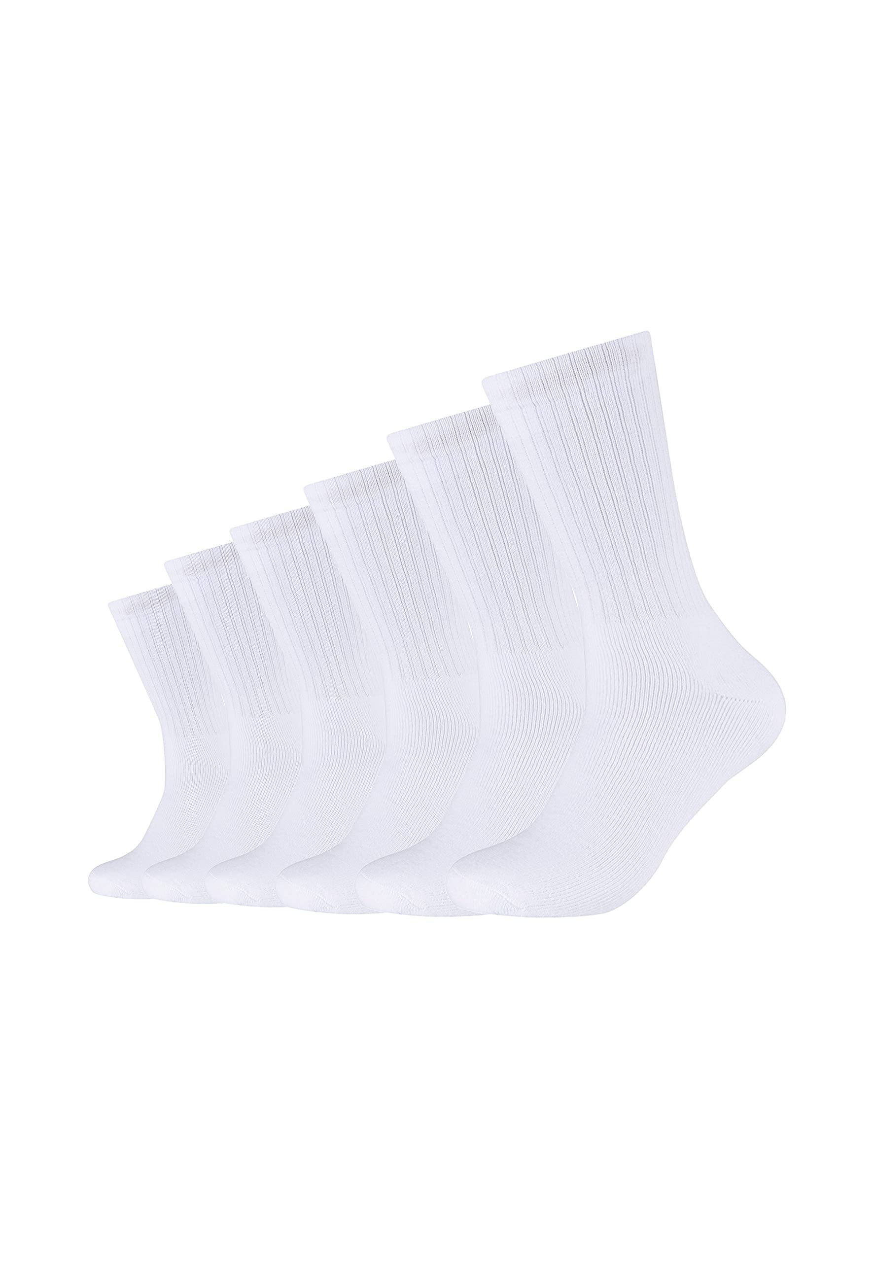 S. Oliver Tennissocken Unisex 6er Pack Weiß 43/46