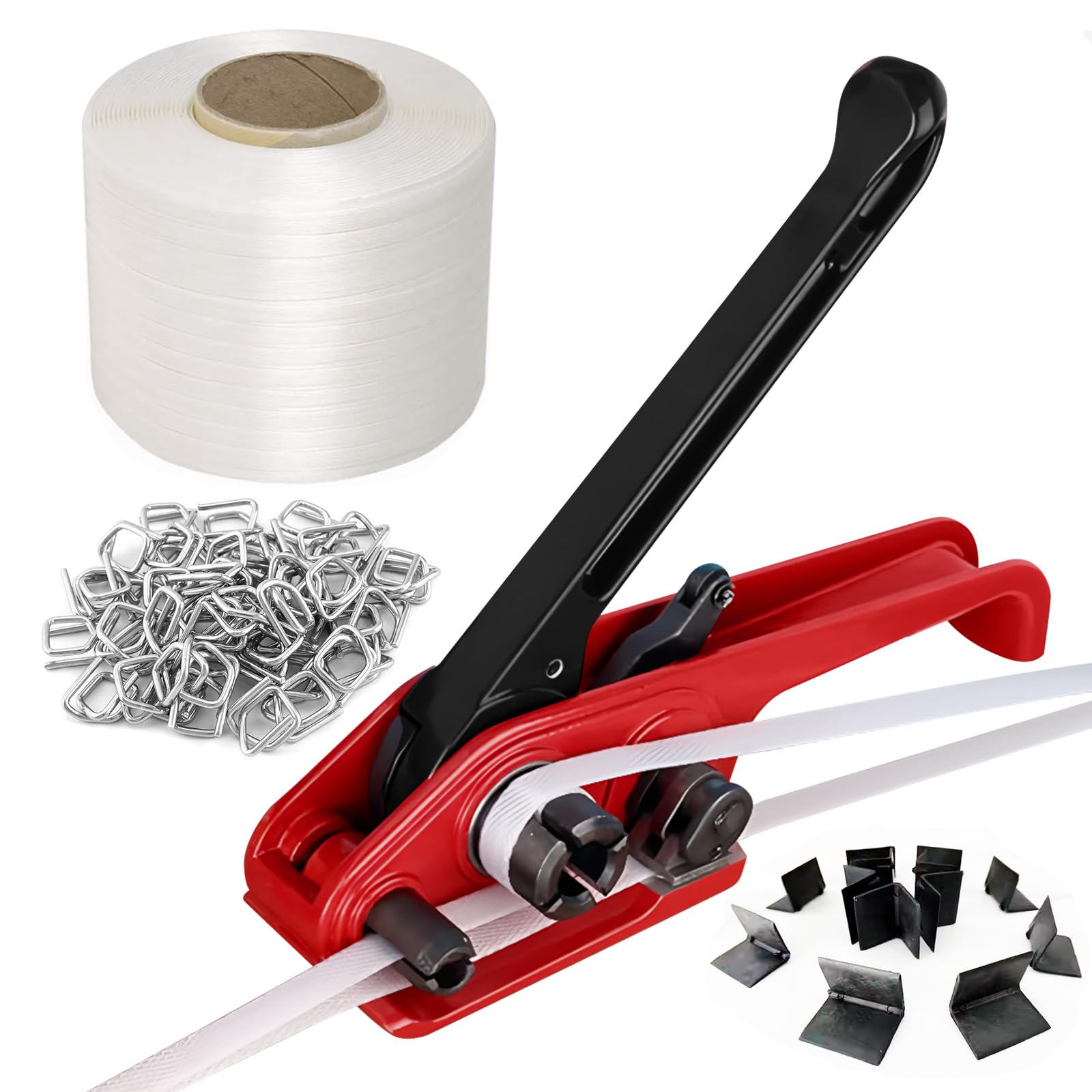 Omsnoeringsset Standaard Voor Staalband 13Mm Span- En Omsnoeringsset Standaard Voor Staalband 13Mm Span- En