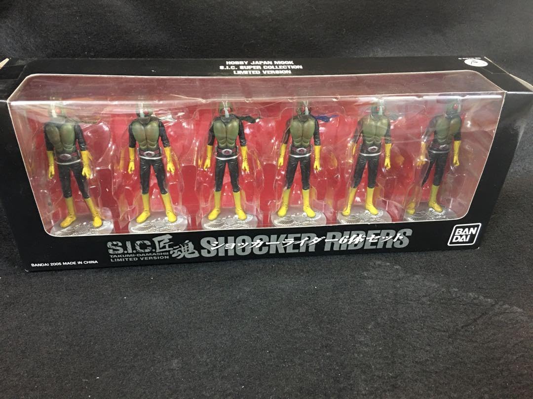 (未使用･未開封品)　S.I.C.匠魂 ショッカーライダー６体セット 0pbj0lf Amazon.co.jp: SIC 匠魂 ショッカーライダー 6体セット : おもちゃ