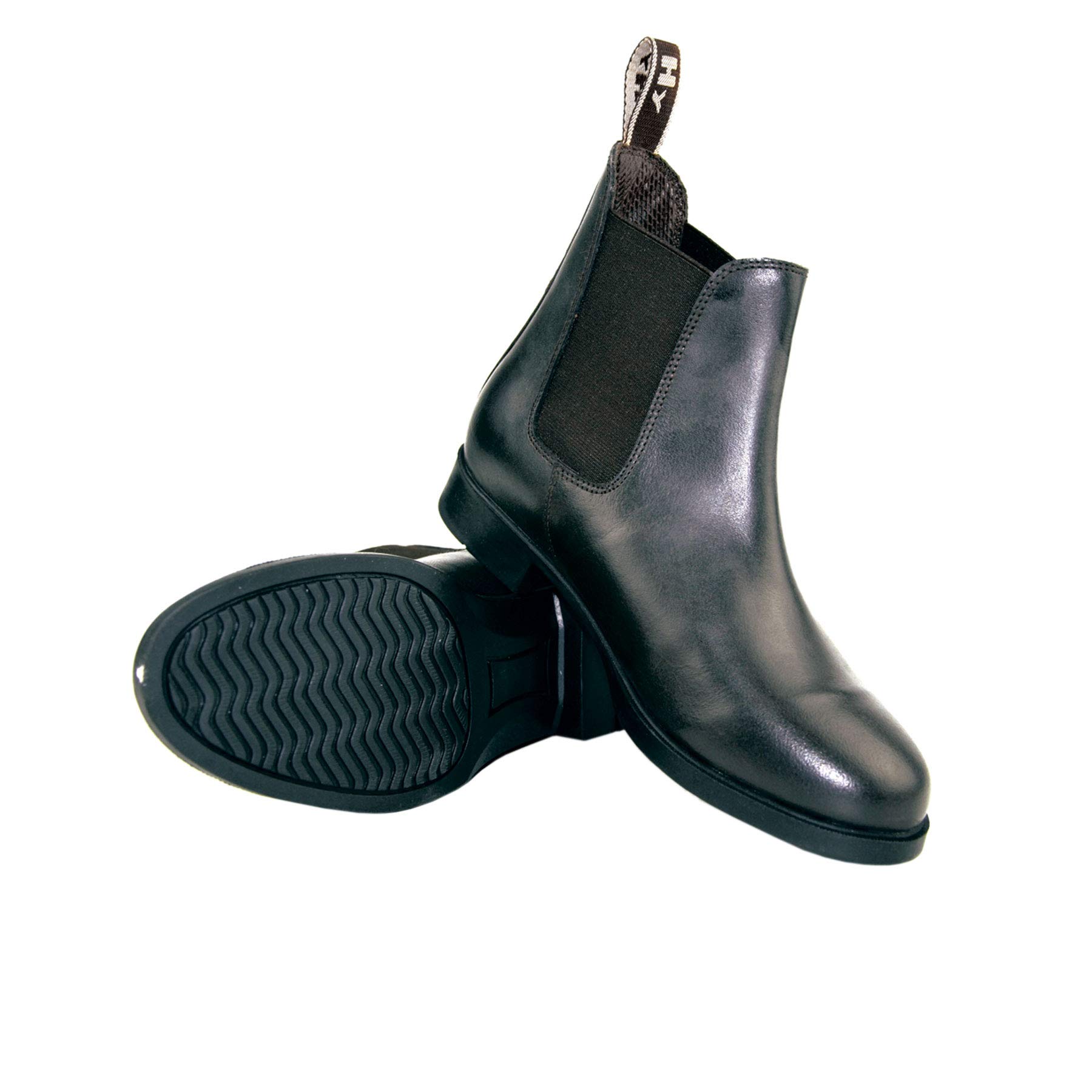 HyLAND Adults Durham Leather Jodhpur Boots (9 US) (Black)