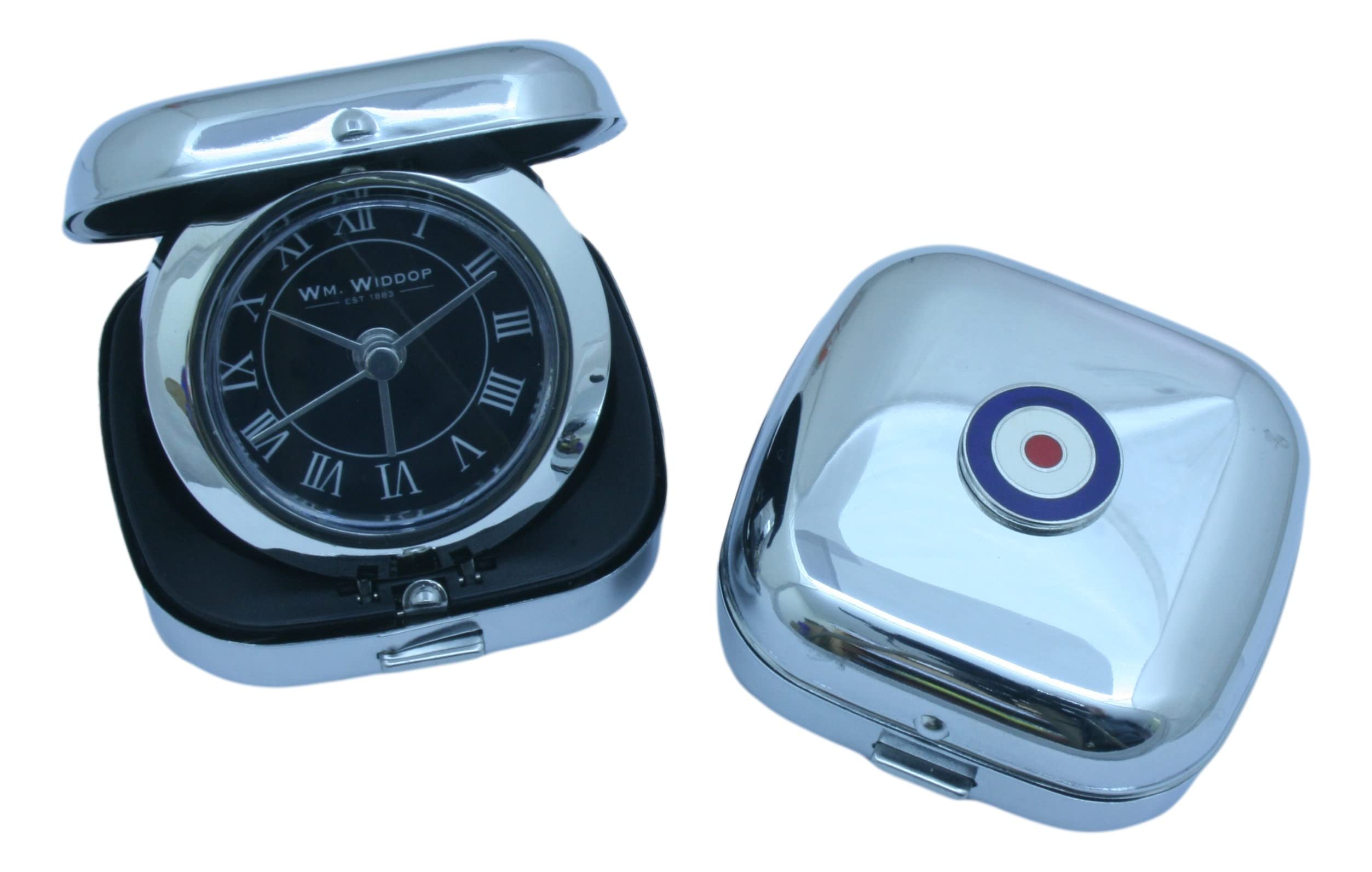 Gamekeepers Cottage gifts RAF Roundel Travel Quartz Movement Alarm Clock 293