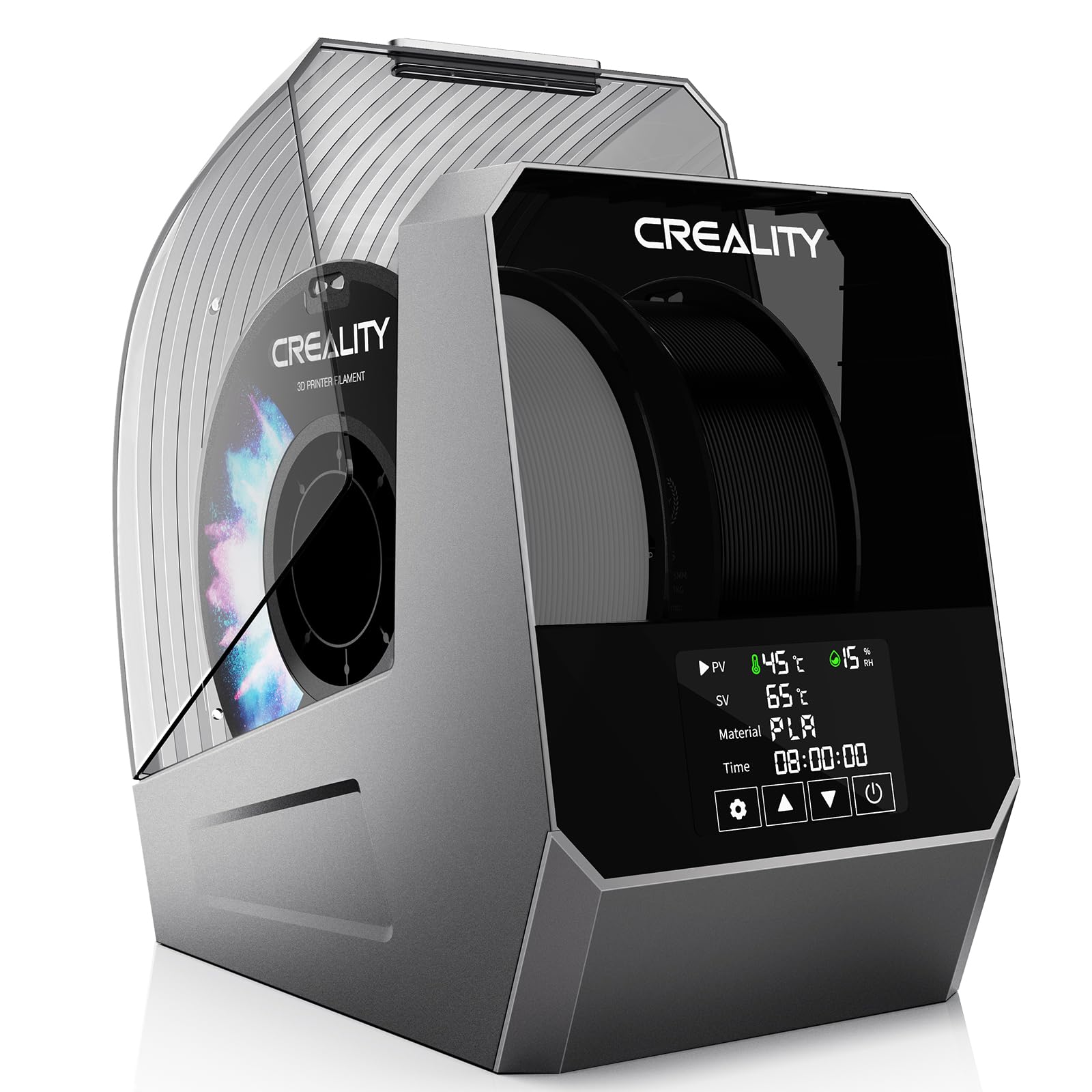 Amazon.co.jp: Creality フィラメント乾燥機、デュアルスプール