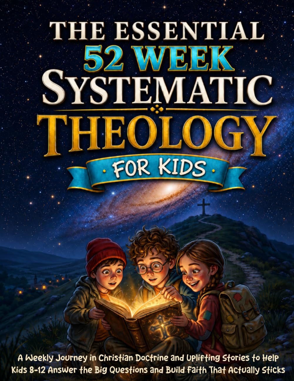 The Essential 52-Week Systematic Theology for Kids: A Weekly Journey in Christian Doctrine and Uplifting Stories to Help Kids 8-12 Answer the Big Questions and Build Faith That Actually Sticks