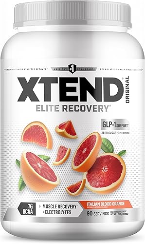 Vista 12 de XTEND Original Polvo de BCAA sabor Airheads Candy con 7 gramos de BCAA y 2.5 gramos de L-Glutamina, para bebida de recuperación muscular sin azúcar
