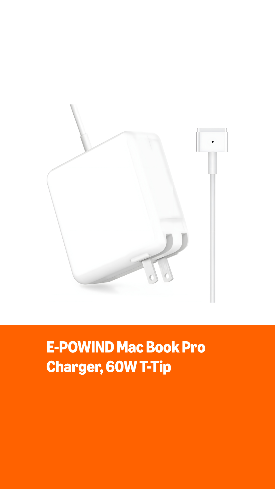 Amazon.com: Mac Book Pro Charger, 60W Power Adapter T-Type