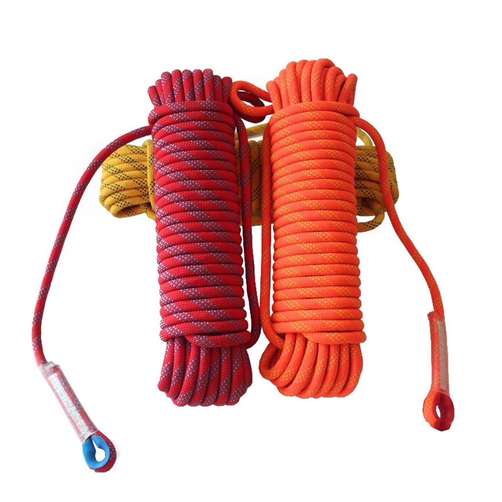 Kletterseil, 16 mm, verschleißfestes Nylonseil, Rettungsseil, Outdoor-Zeltseil, geflochtenes Seil, Fahnenmastseil, Wäscheleinen-Bindeseil, multifunktionales Sicherheitsseil (Mehrfarbig)