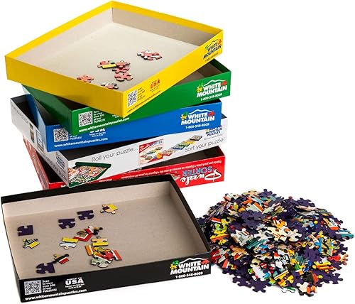 Rompecabezas de misterio White Mountain Puzzles