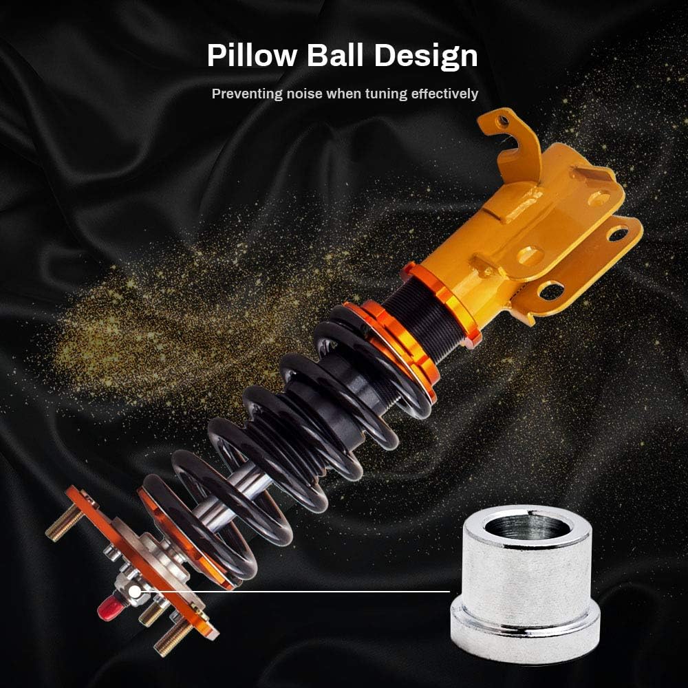 Buy 24 Ways Adj Damper Coilovers For Toyota Corolla 1988 1999 Ae92 Ae111 E90 E100 E110 Suspensions Shocks Struts Adjustable Height Golden Online In Vietnam B07dg56ppf