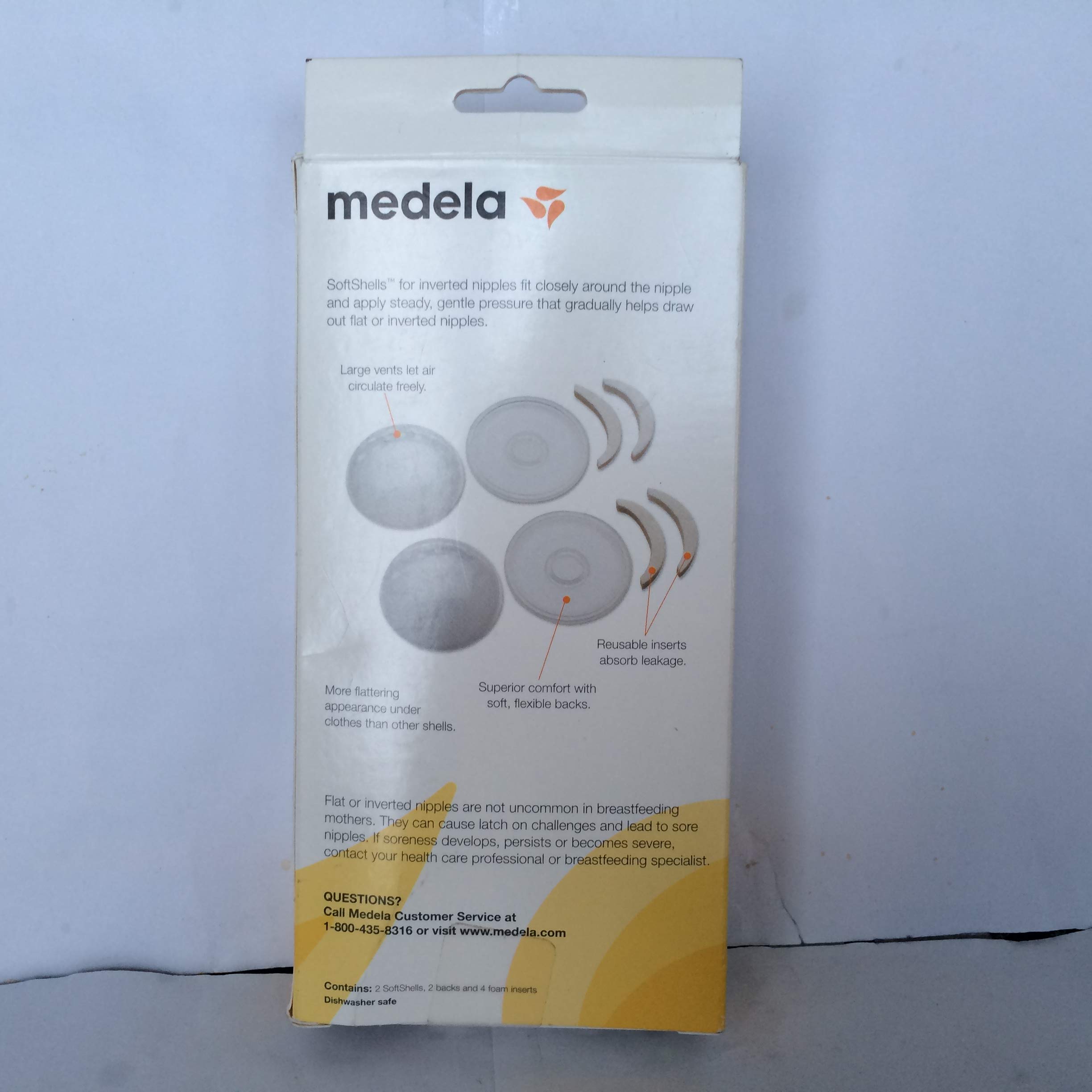 Medela SoftShells para pezones doloridos