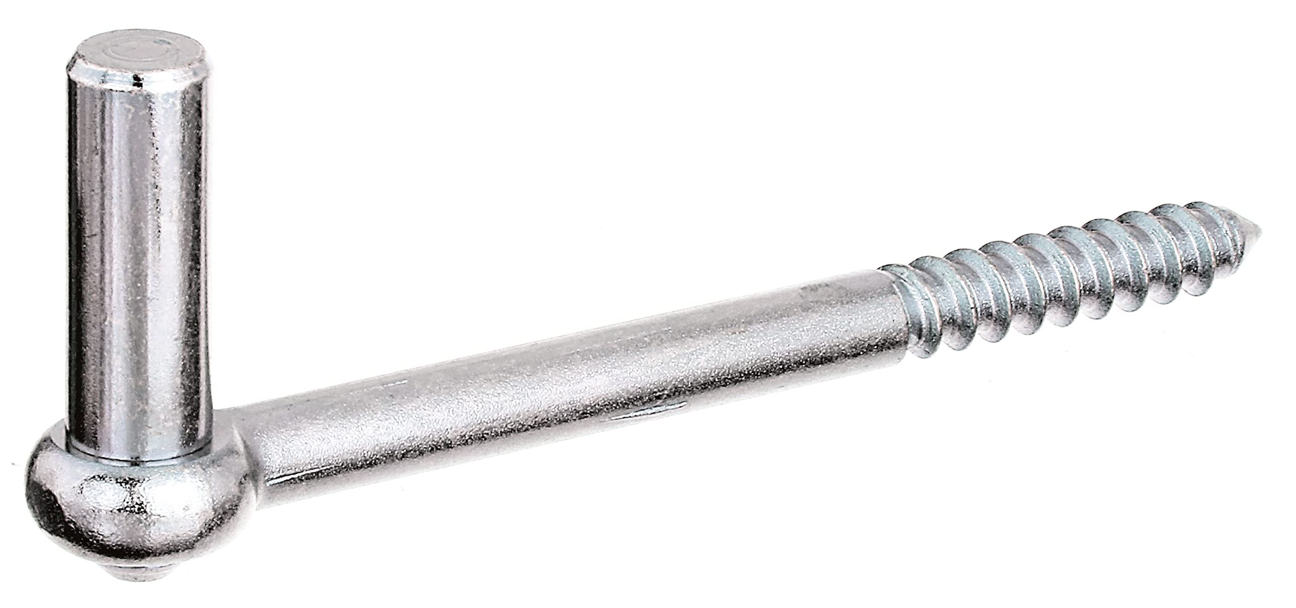 Alberts Steel 312183 Clamp For Screwing In | J-Hook, With Cut Thread | Galvanised, Thick-Film Passivated | Backset Ø16 Mm | Length 165 Mm