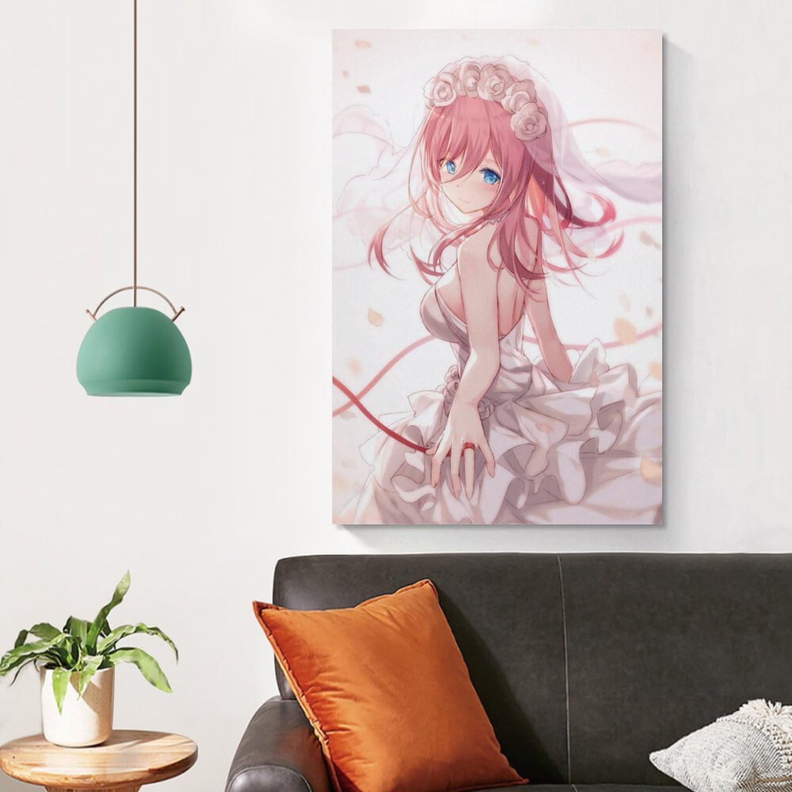 Amazon.co.jp: 絵画 中野三玖 ウェディングドレス 五等分の花嫁