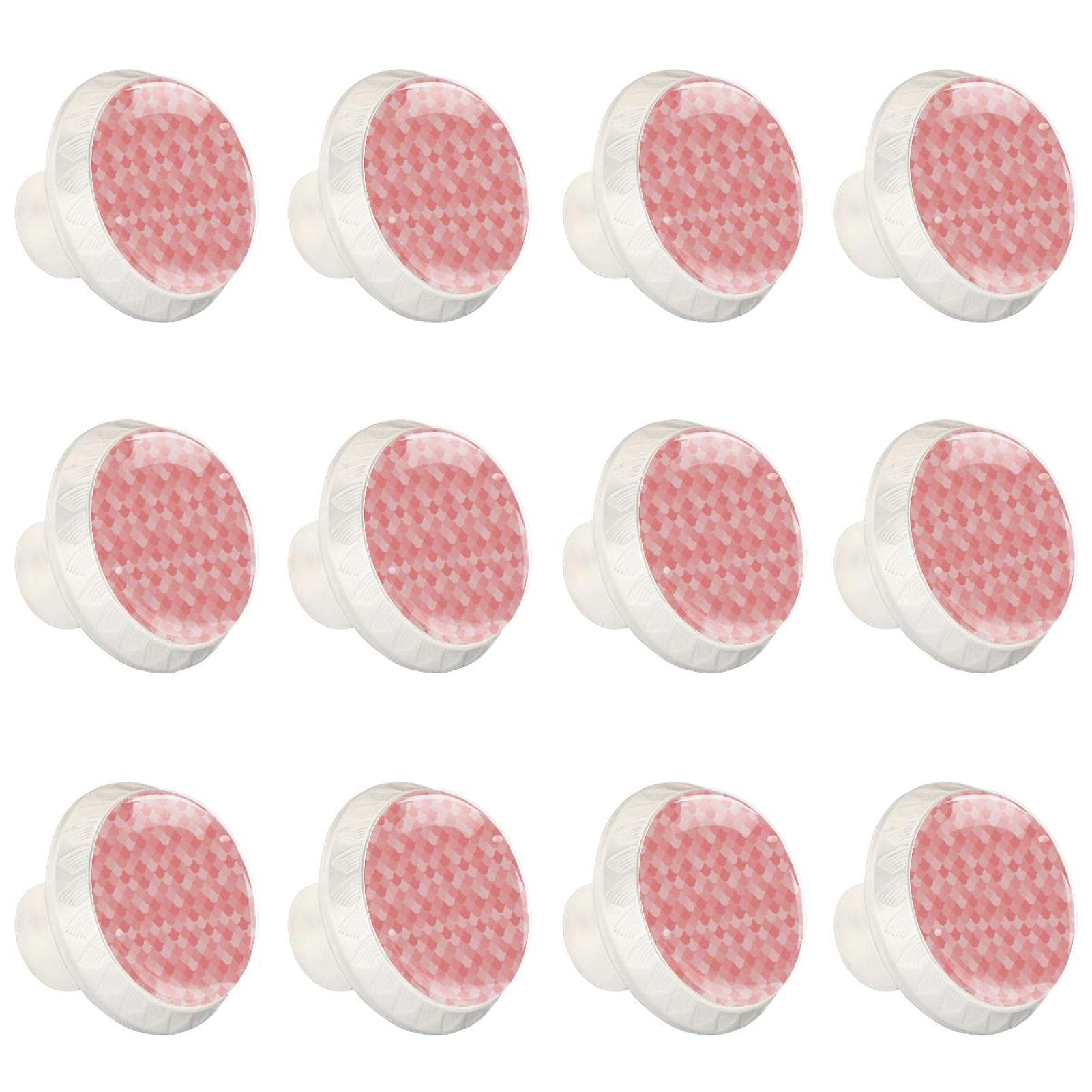 Boutons ronds peau de poisson rose pour relooker une commode de chambre ou un meuble