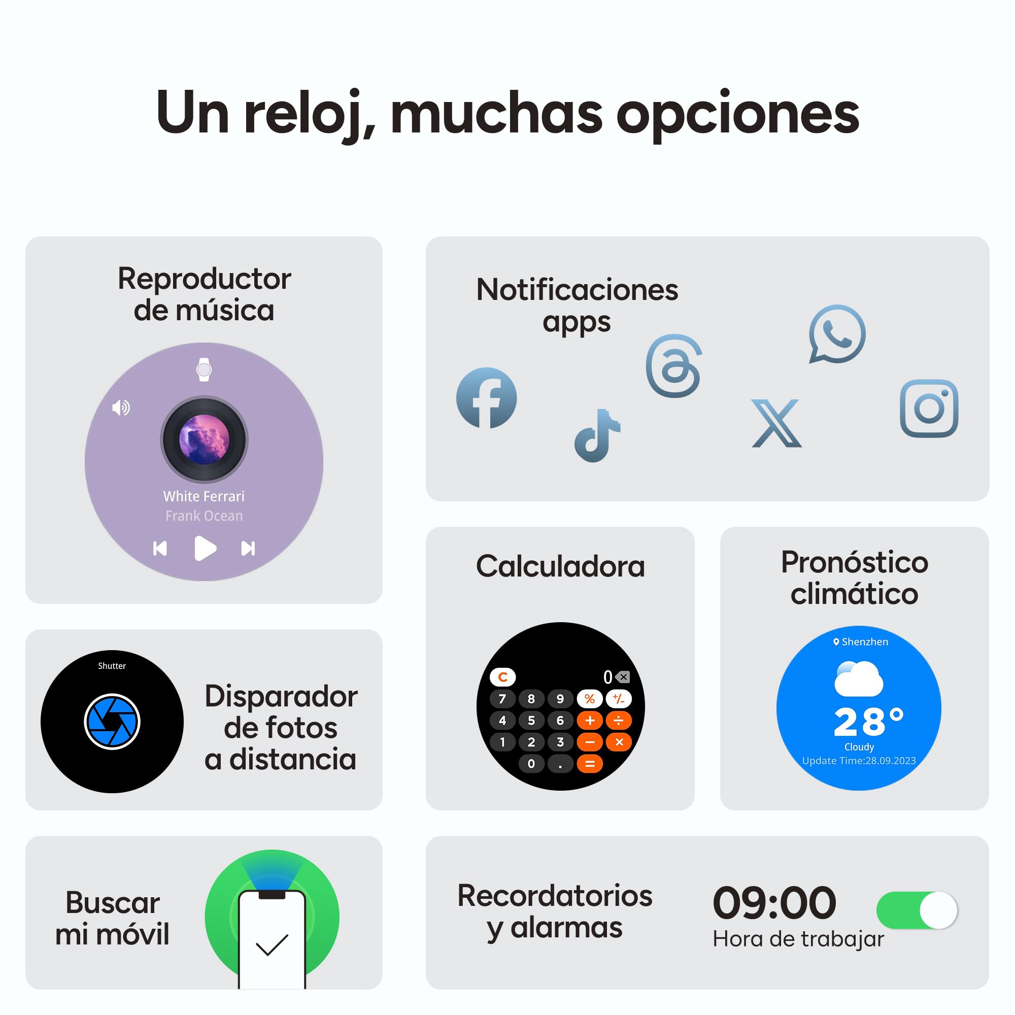 KSIX Smartwatch Core 3 MAX Go - Reloj Inteligente Hombre Pantalla AMOLED 1.73", Diseño Ultra Fino, Llamadas, Correa Silicona Magnética, IP68, Compatible con iPhone®, Android® y Samsung® - Negro