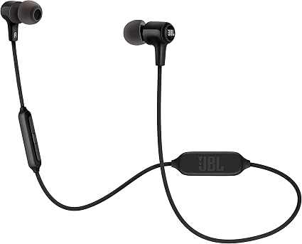JBL E25BT Cuffie In-Ear Wireless – Auricolari Bluetooth Senza Fili con  Microfono e Telecomando a 3 Pulsanti, per Musica, Chiamate e Sport – Fino a  8h di Autonomia – Colore Nero : Amazon.it: Elettronica