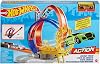 Hot Wheels Power Track Racing Set Includes Double Circle and 1 Hot Wheels Car, GND92 For Ages 5 and Over
