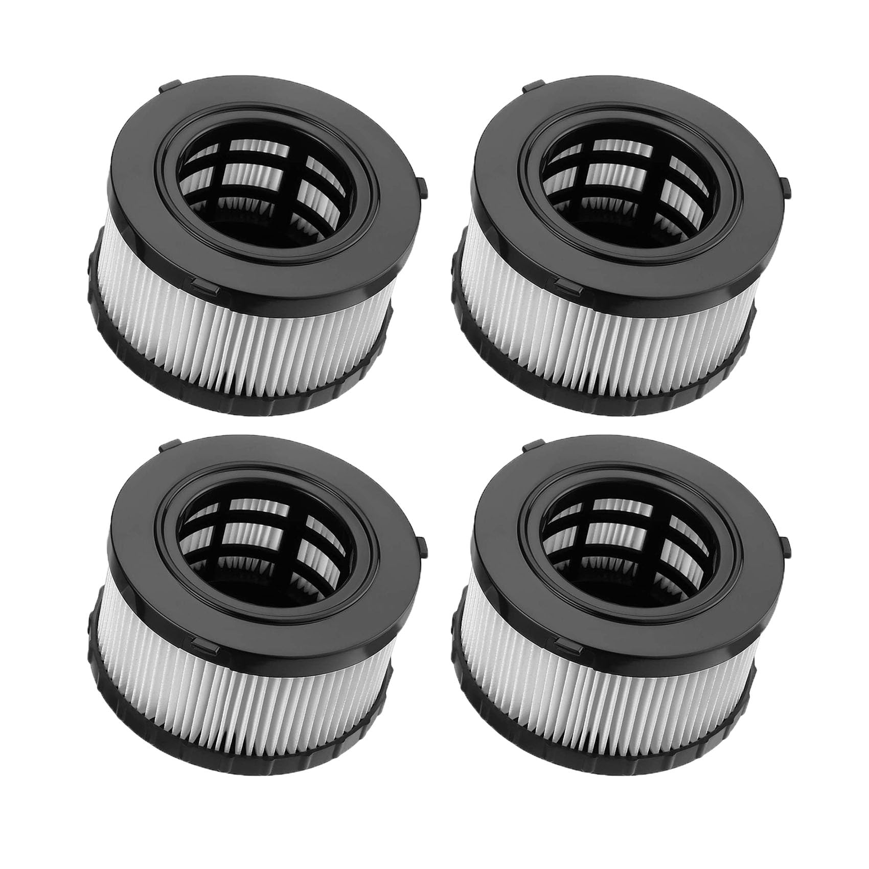 4 Pack DC5151H HEPA Filter Replacement Fit for DEWALT DC5151H DC515 DCV517 Wet Dry Vacuum