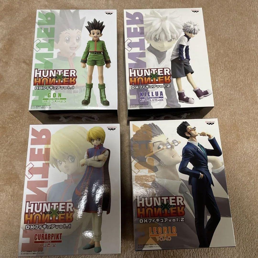 HUNTER×HUNTER DXフィギュアvol.1〜4