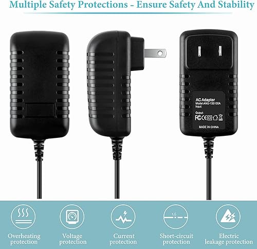 Miniatura 3 de 12V ACDC Adapter Compatible with First Alert Camera Model 600C 600 TVL 600TVL CMOS Color Camera Wire Through Mount 12VDC Power Supply Cord Cable PS