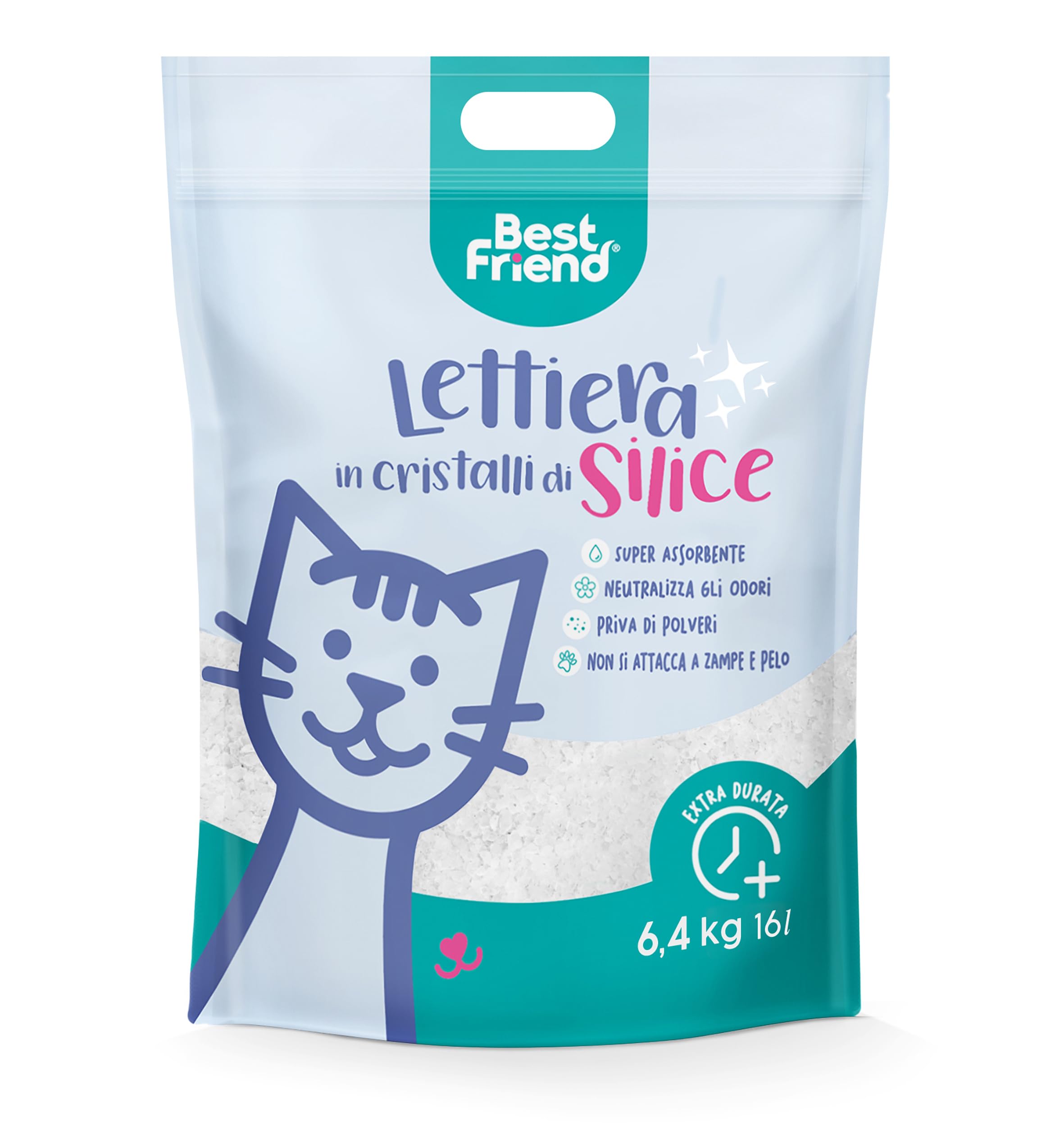 FLAIR PET PLUS SABBIA LETTIERA IN SILICIO 5lt. NEUTRA - Foto 2