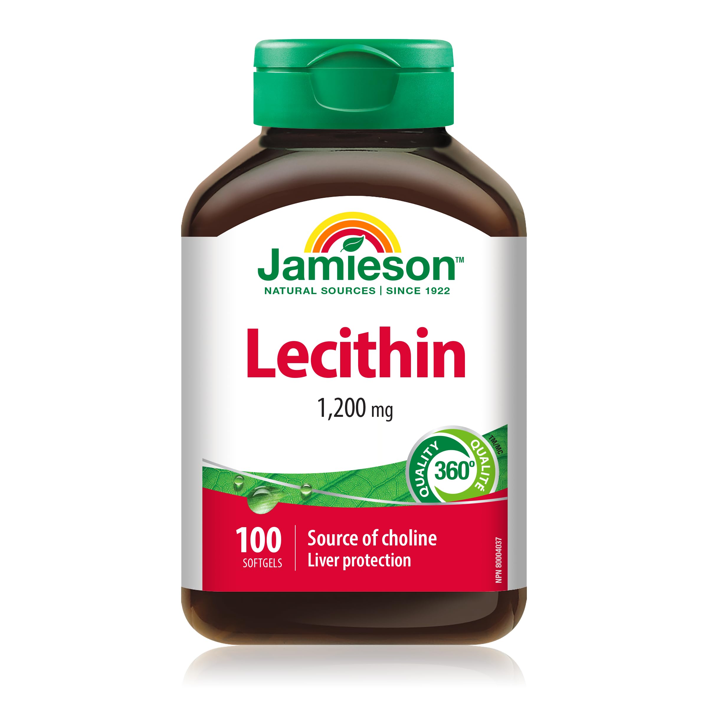 Jamieson Lecithin 1200mg 100 Ct
