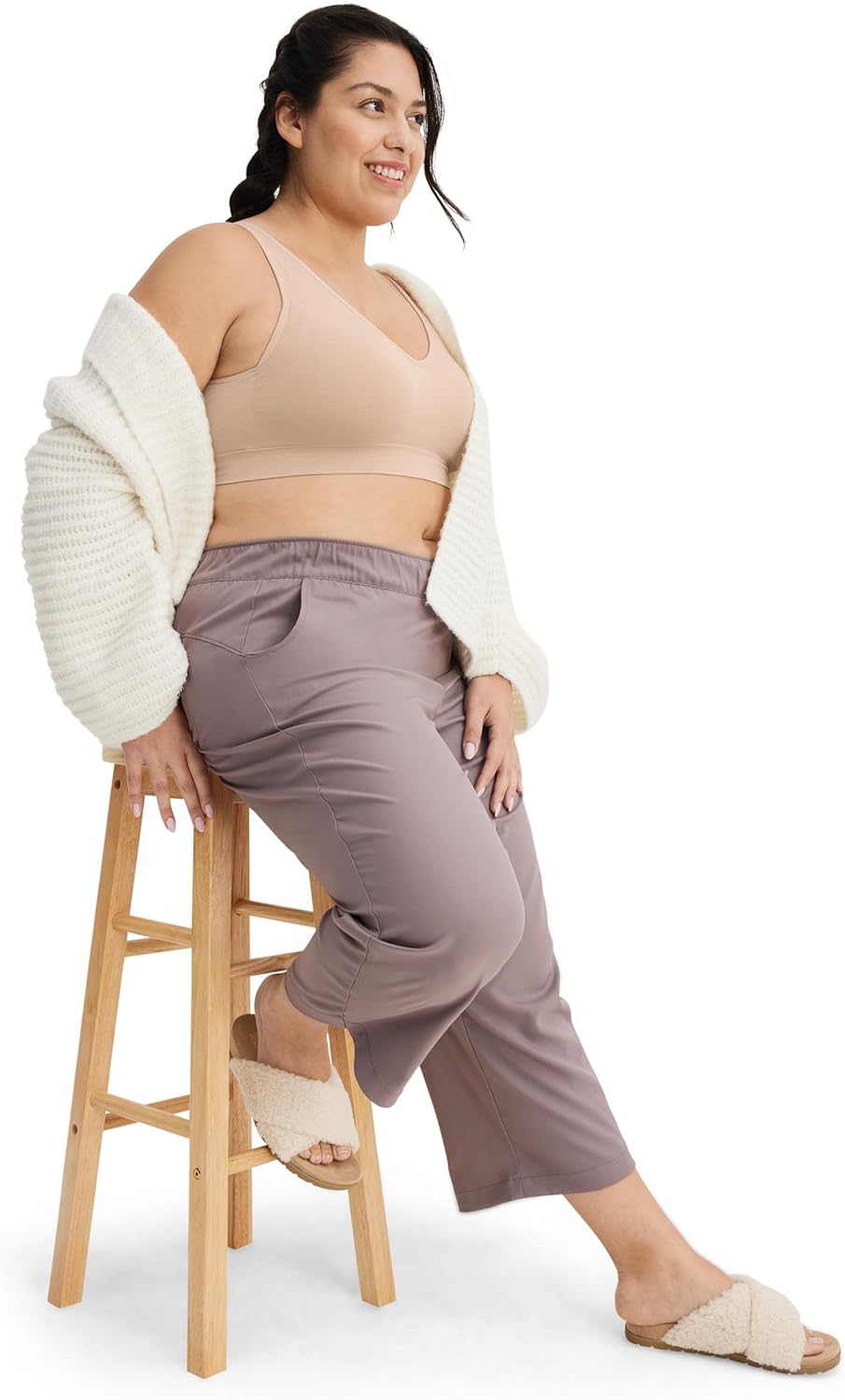 Jockey Women's Bra Seamfree Back Smoothing Bralette - Image 5