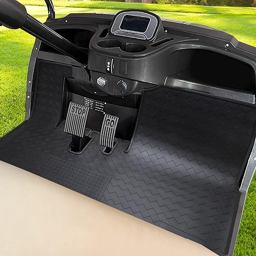 Roykaw Tapete de cobertura completa para carrito de golf para i20, i40, i40L, i60L, EV avanzado, diseño antideslizante, fácil de limpiar, diseño