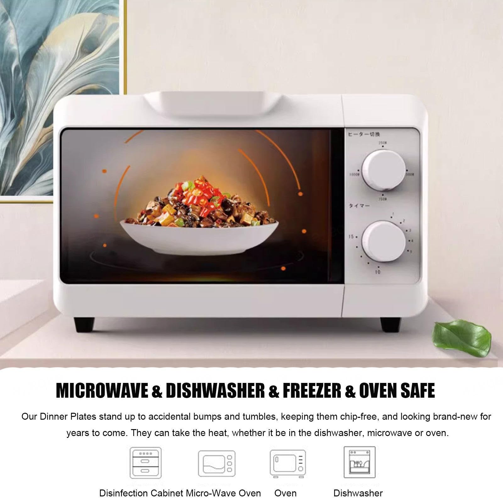 Amazon.co.jp: ゴールデンリム付き磁器ディナープレート（4枚セット