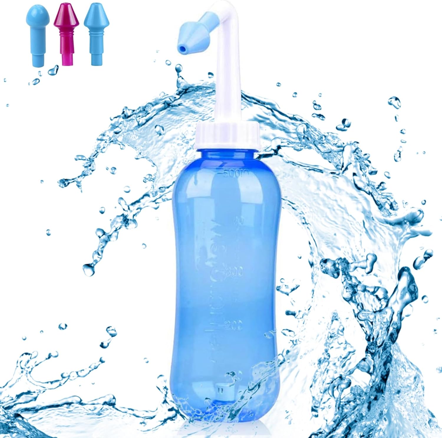 Avooli Neti Pot Sinus Rinse Bottle Nasal Rinse for Adult & Kid 300 ML