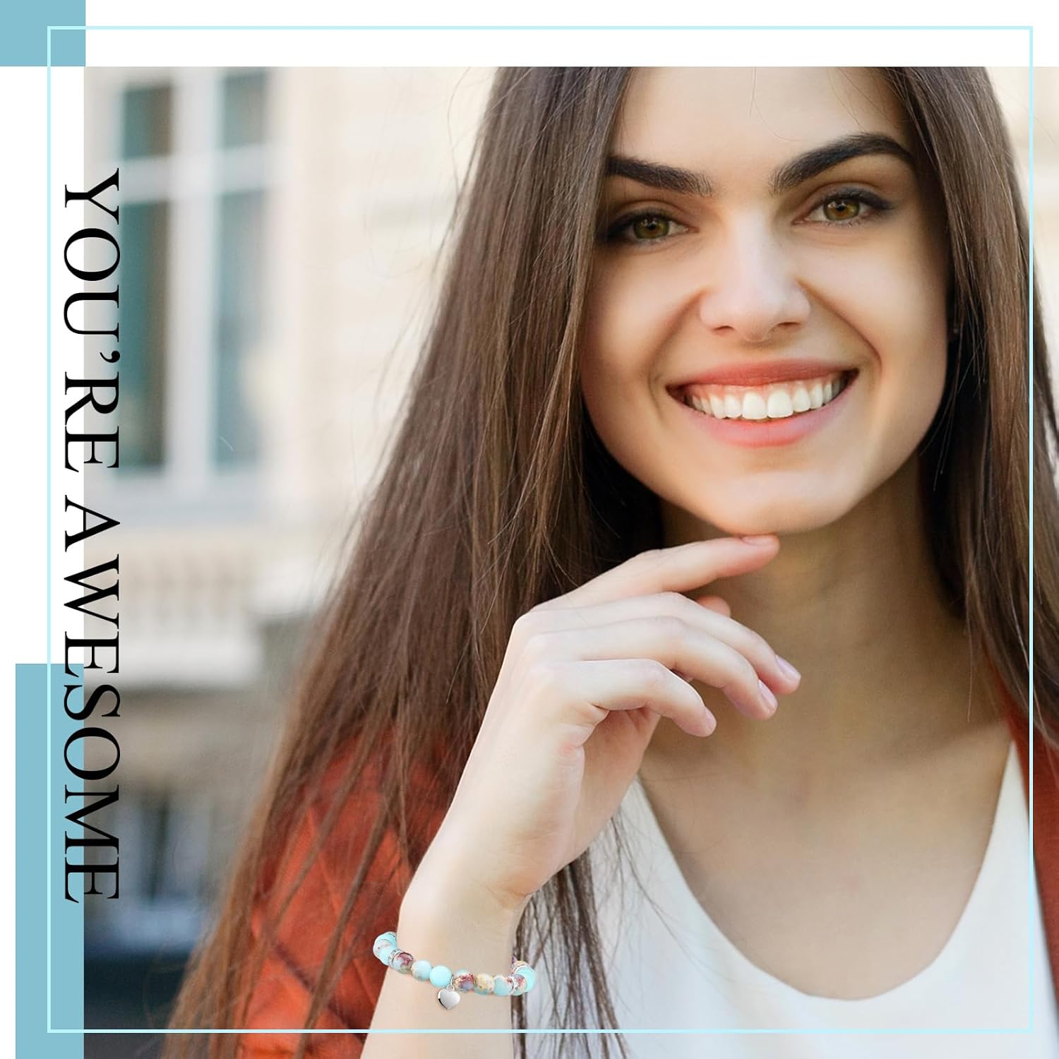 Blosssound 12 Set Valentine's Day Gifts for Coworkers Women Bracelets Inspirational Bulk Sometimes You Forget You're Awesome - Image 5