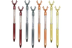 Maydahui 12-Pack Deer Head Ballpoint Retractable Pens