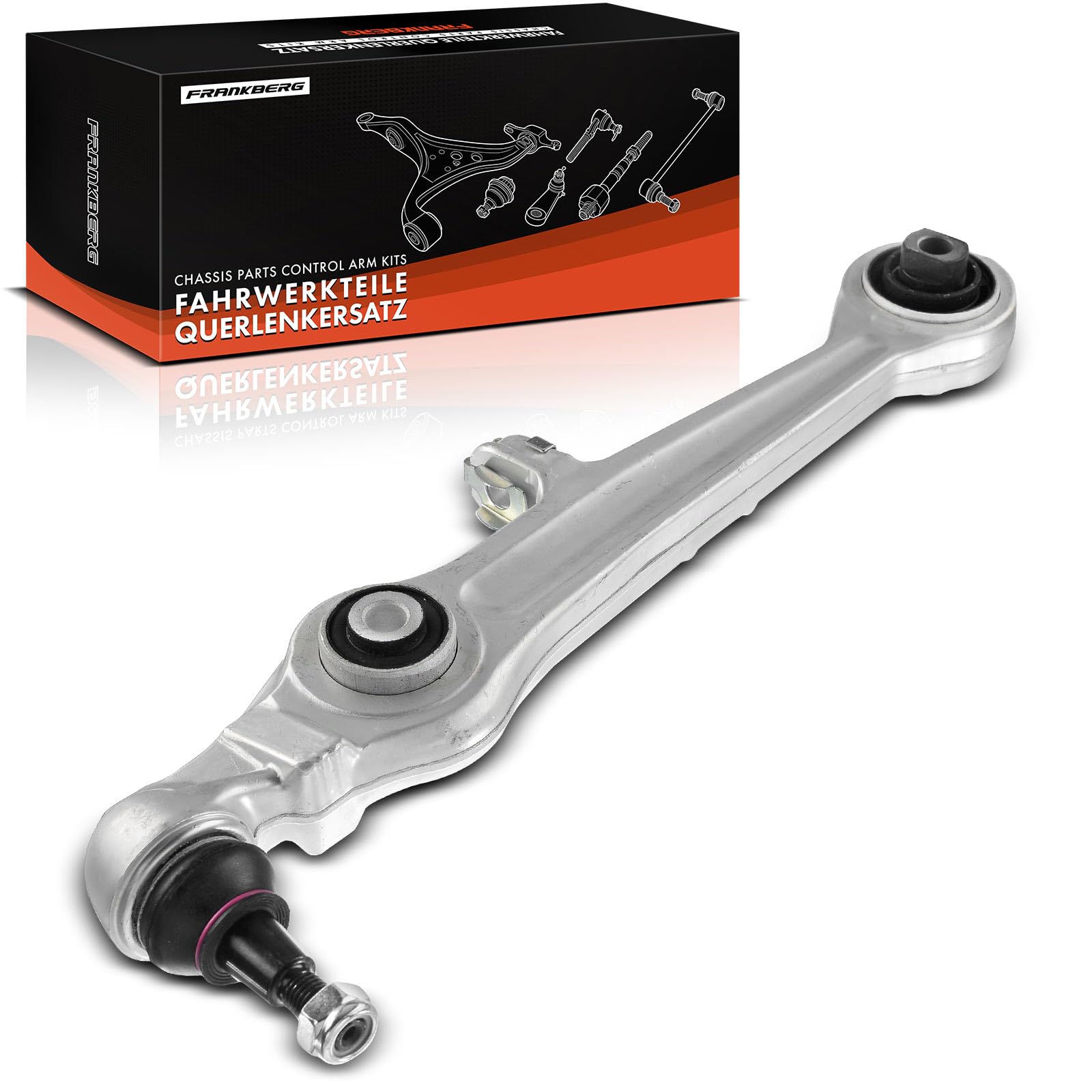 Frankberg 1x Wishbone Front axle bottom Compatible with A6 4B C5 1997-2005 A8 4D2 4D8 1994-2002 Superb I 3U4 2001-2008 P.a.s.s.a.t 3B2 3B3 1996-2005 Replace# 4B0407151