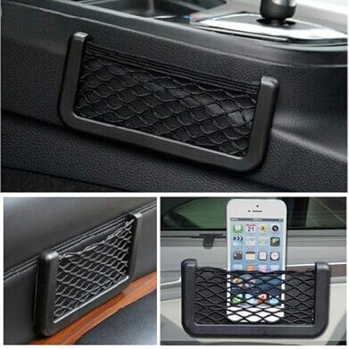 Miniatura 2 de for Citroen Ds Ds4 Ds4s Ds5 Ds6 Ds7 Ds5ls Ds3 Car Seat Side Back Storage Net Bag Phone Holder Pocket Organizer Stowing Tidying