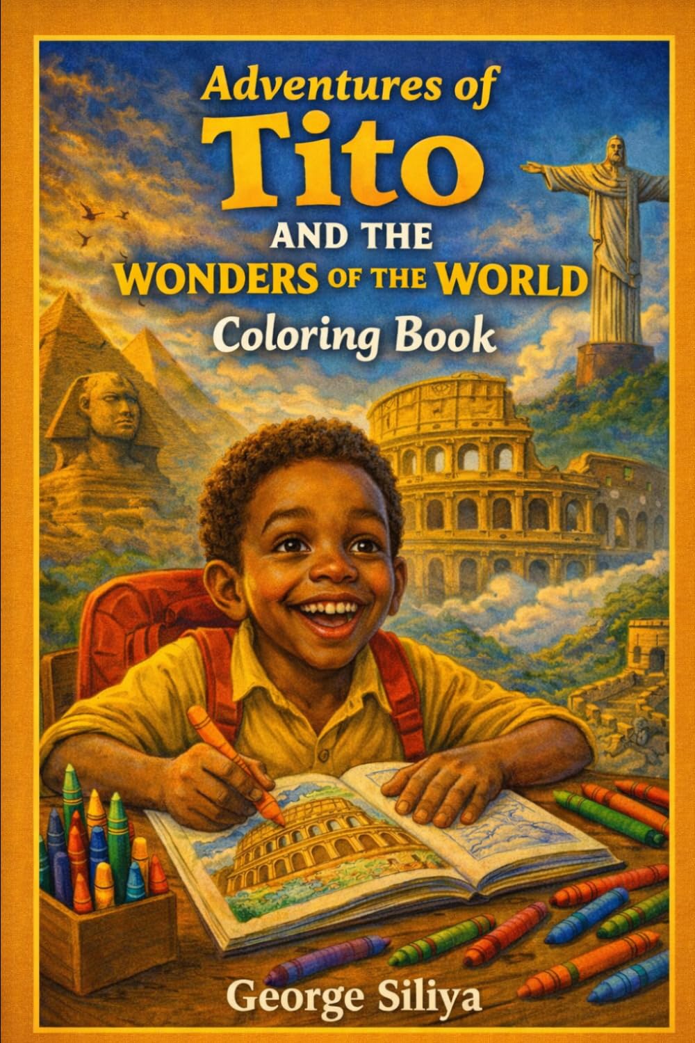 Adventures of Tito and the Wonders of the World: Coloring book
