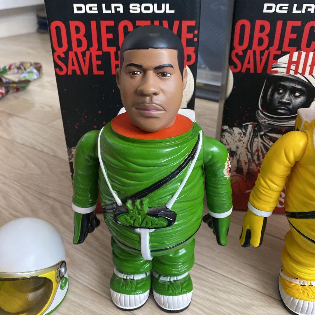 DE LA SOUL フィギュア世界350体限定シリアルNo.15 3体セット