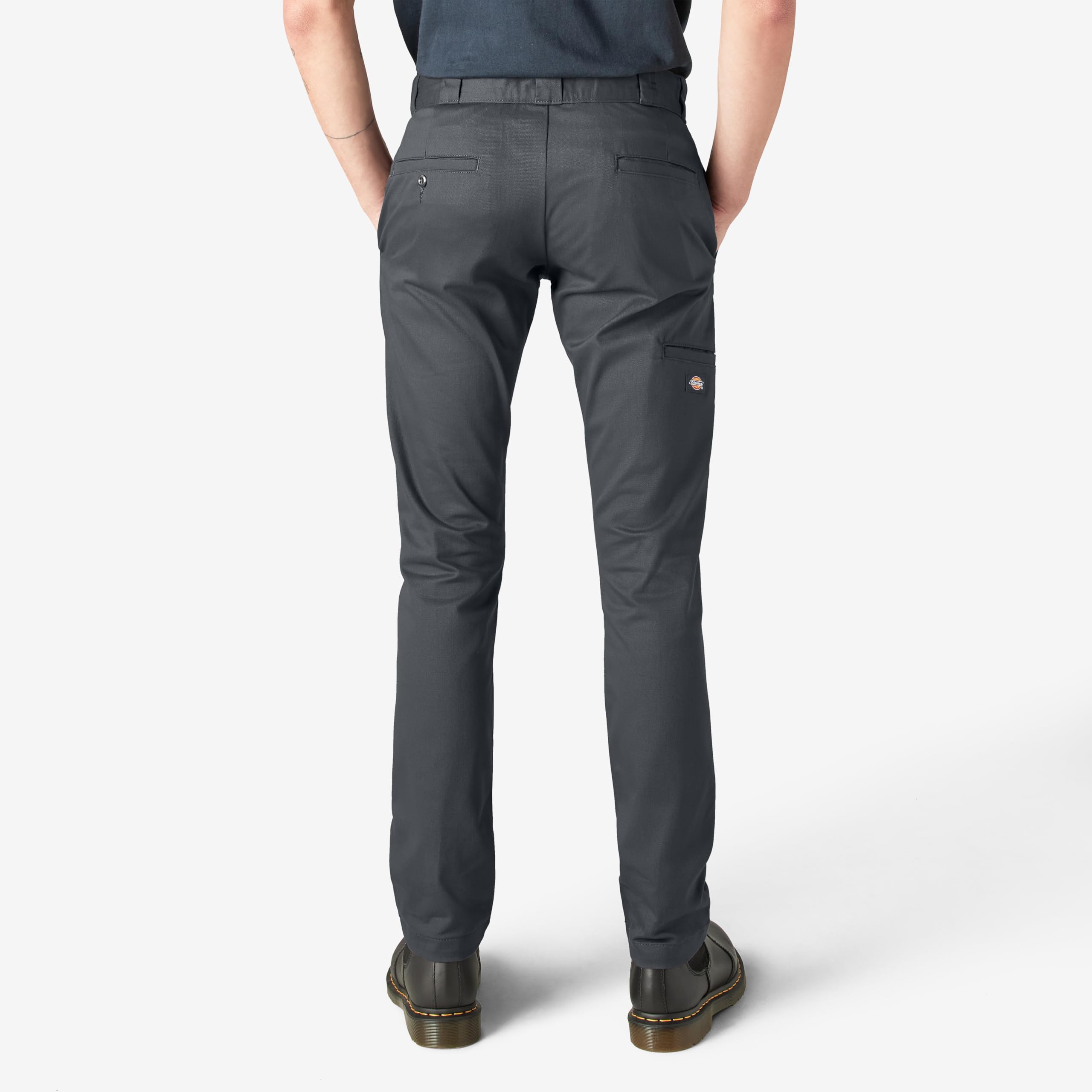 Dickies Men's Flex Skinny Fit Double Knee Work Pants - Spodnie Mężczyźni
