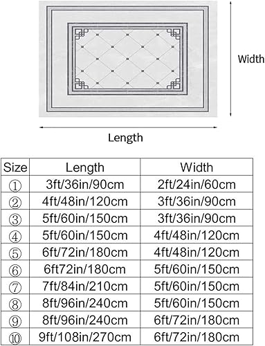 Miniatura 2 de Nordic - Alfombra artística de lujo para sala de estar, alfombra moderna con textura de mármol negro, dorado y blanco, antideslizante, transpirable,