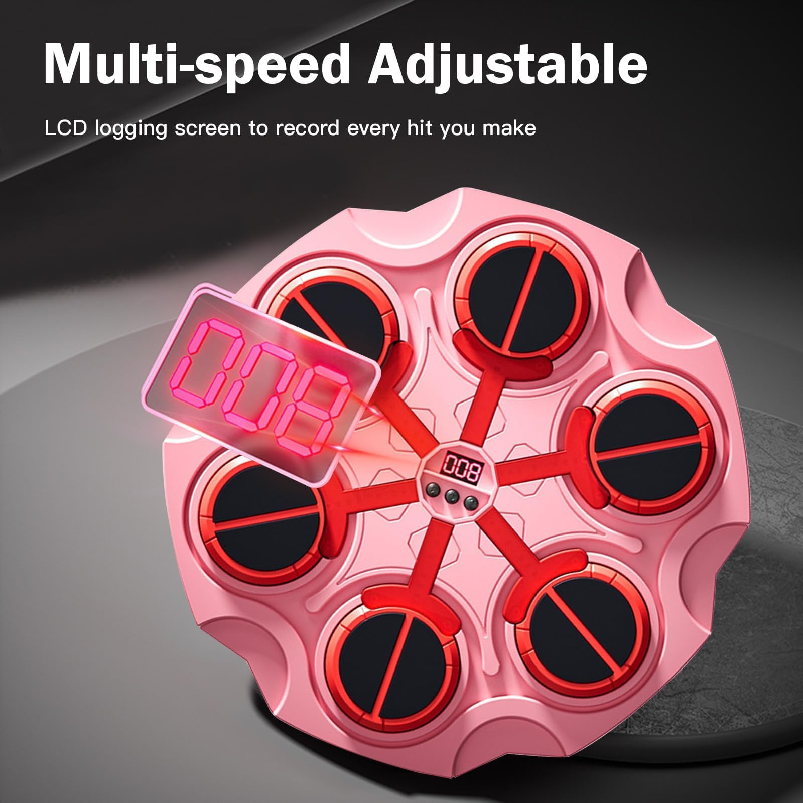 MeYuxg Music Boxing Machine - Boxe Musicale Con Bluetooth E LED - Foto 8