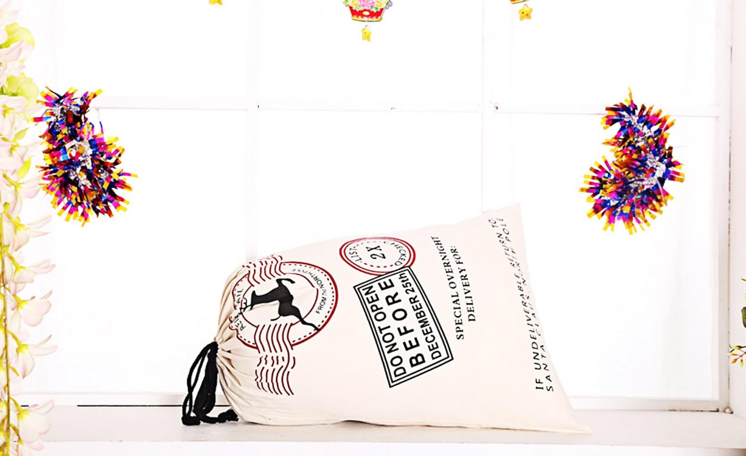 Buy 1 get 1 KEFAN 3 Pack Christmas Bag Santa Sack Canvas Bag for Gifts Santa Sack with Drawstrings Extra Large Size 27.5x19.5 (Pattern 4) Exclusive Discount 70% Price KEFAN 3 Pack Christmas Bag Santa Sack Canvas Bag for Gifts Santa Sack with Drawstrings Extra Large Size 27.5x19.5 (Pattern 4)