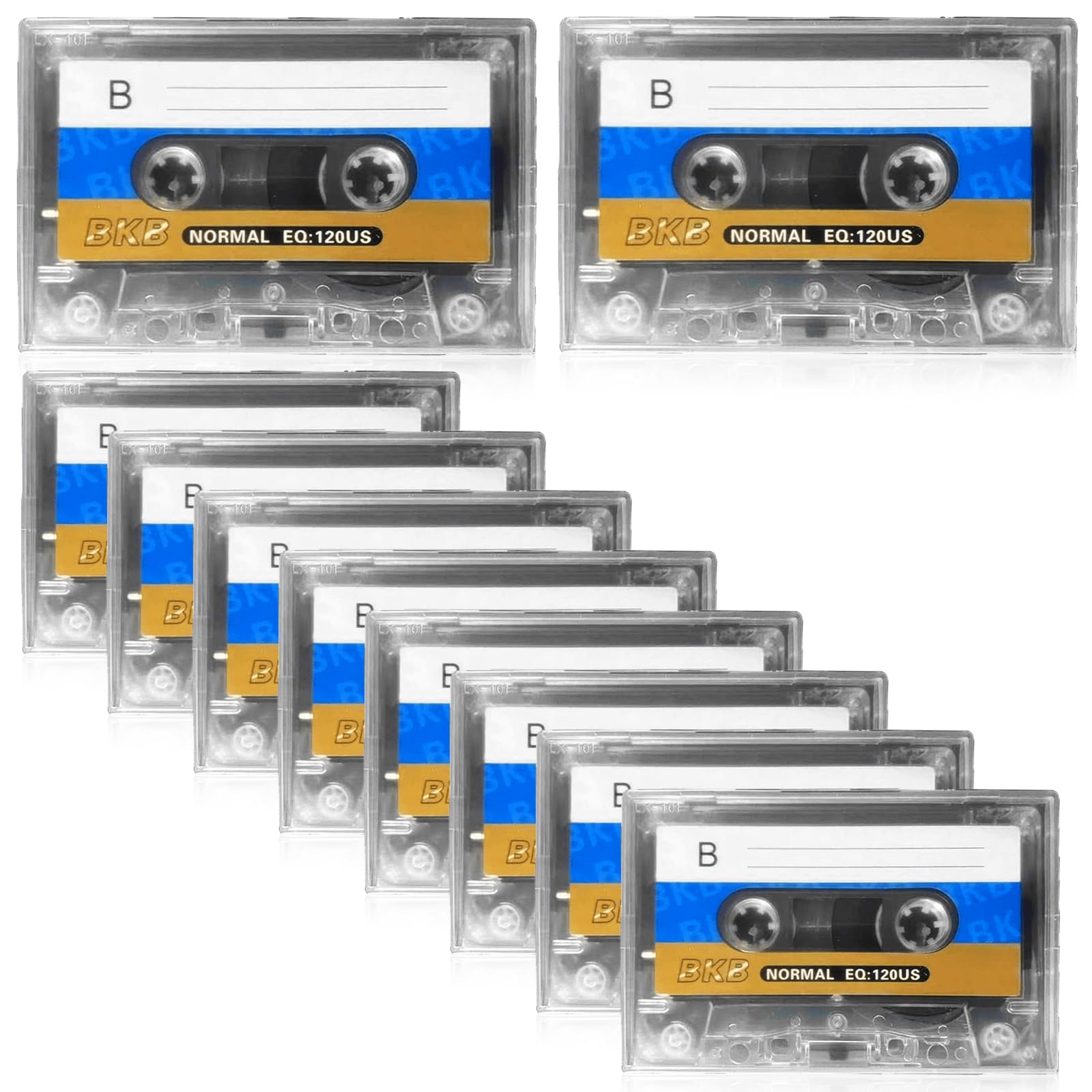 Cassettes audio vierges 90 min lot 15 faible bruit enregistrement conférences