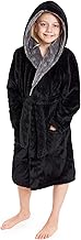 CityComfort Children's Fleece Dressing Gown with Flannelette Design 7-14 Years