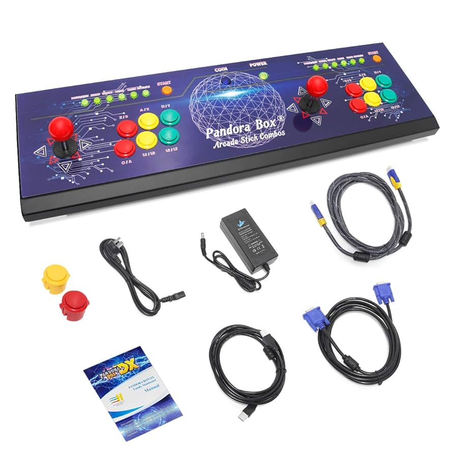 家庭用アーケードゲーム　Pandora’s Box 4S Pandora's Box 4S 680 in 1 updated PANDORA'S BOX 4X+R2 800 in
