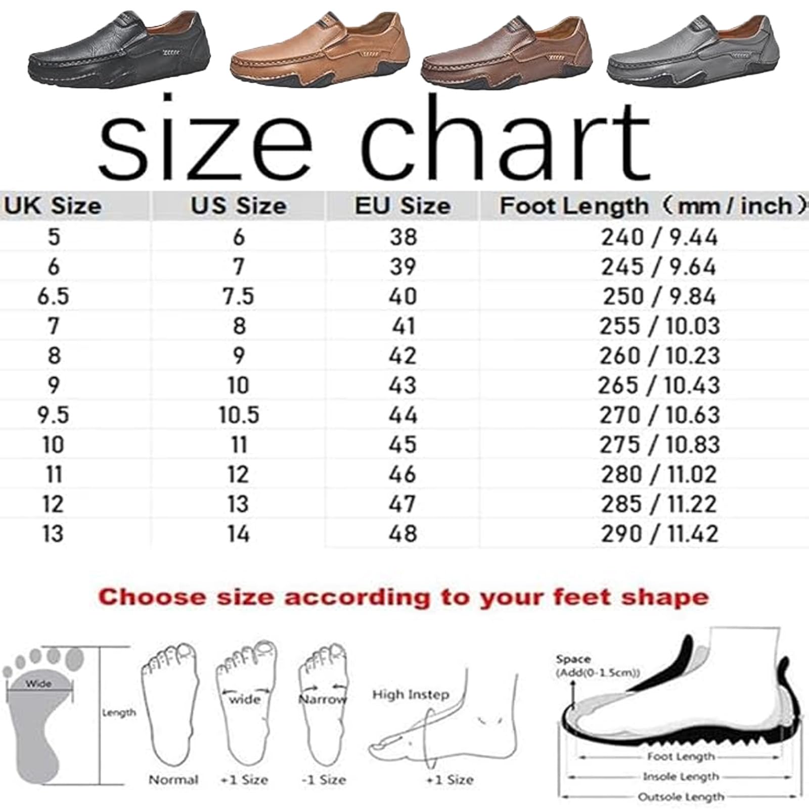 Handgefertigte orthopädische Slip-On-Slipper für Herren, lässiger Leder-Mokassins, Business-Arbeit, flache Schuhe