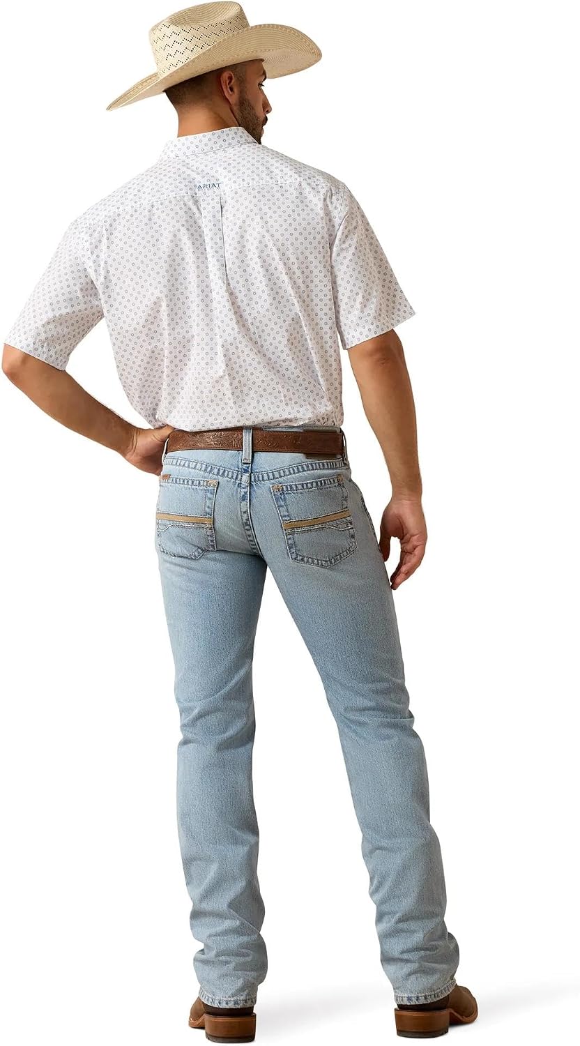 ARIAT Men's M7 Slim Jackson Straight Leg Jeans