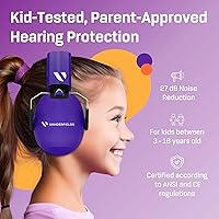 Vista 100 de Vanderfields Kids Ear Protection Earmuffs - Noise Cancelling Headphones for Kids, Autism, Toddler, Children