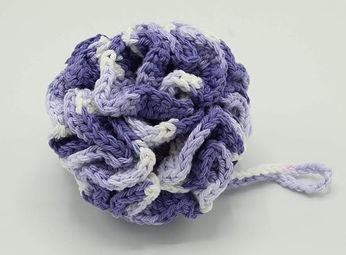 Miniatura 4 de Body Shower Pouf/Poof/Puff | Purple and white