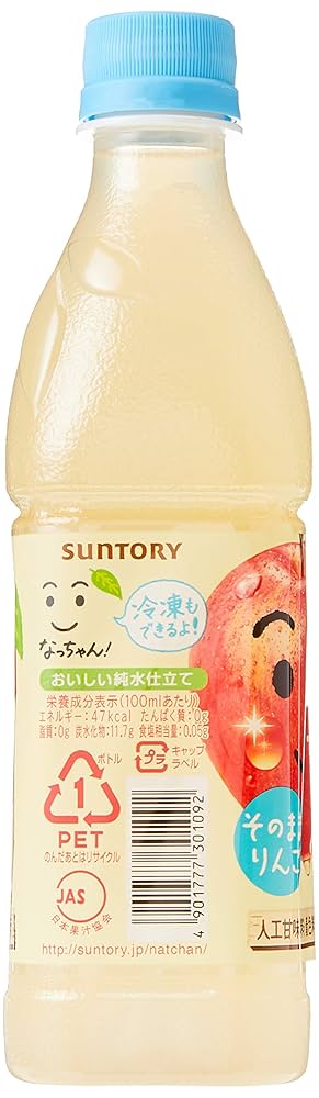 Amazon.co.jp: サントリー なっちゃんりんご 425ml : 食品・飲料