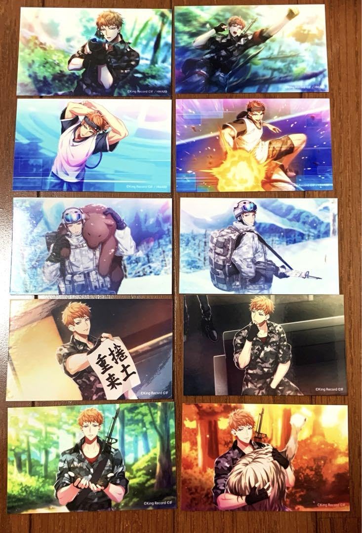 Amazon.co.jp: ヒプマイ ミニブロマイド ARB 毒島メイソン理鶯 : おもちゃ