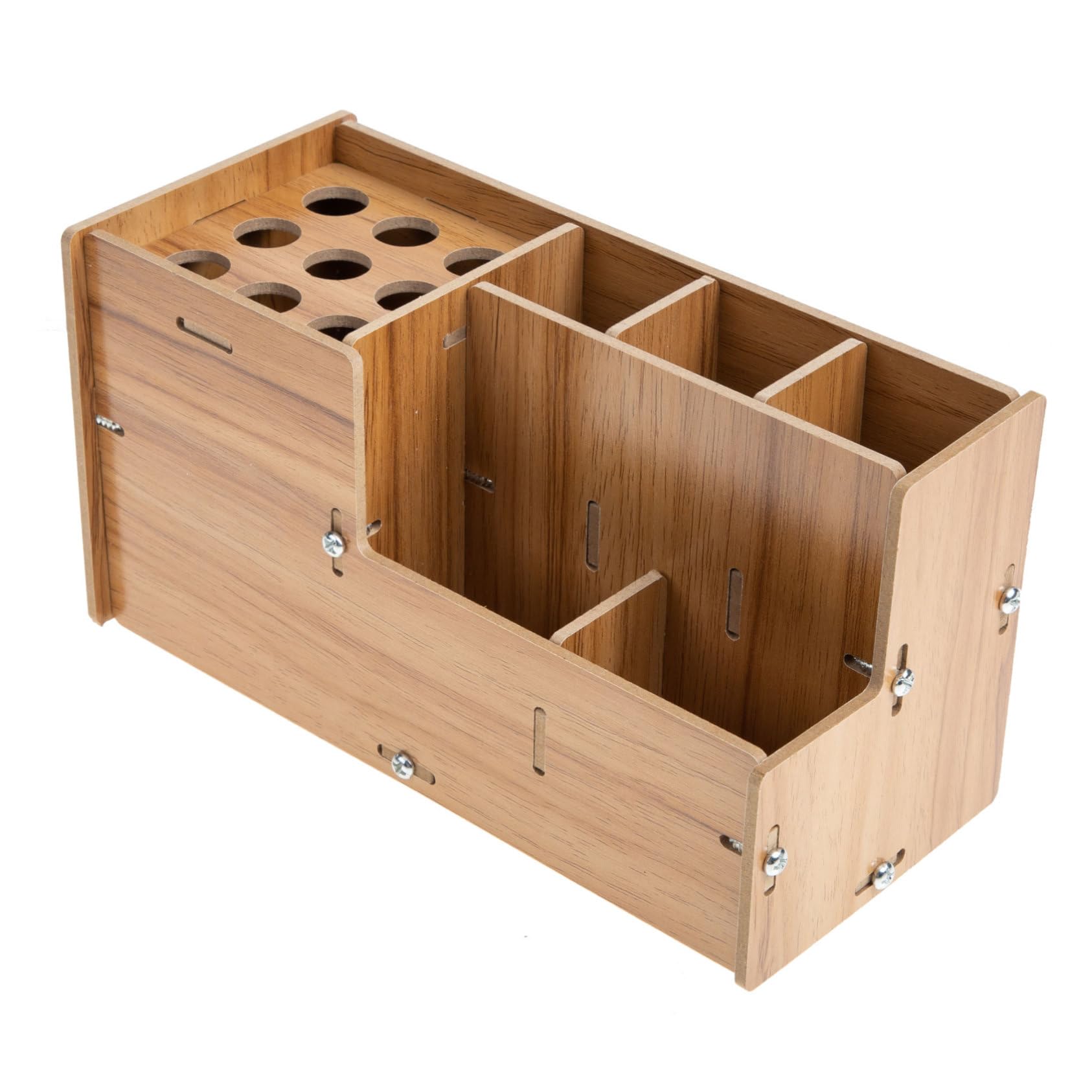 Gatuida Organizador Antideslizante para Peluquería Soporte Multifunción para Tijeras y Peines Caja Ligera y Duradera para Herramientas de Barbero para Salón Profesional