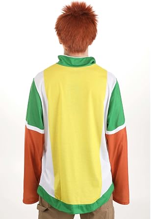 Fun Costumes Hotel Transylvania Johnny Adult Costume Kit with Wig & Character Shirt - Officially Licensed